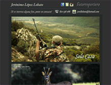 Tablet Screenshot of jeronimolopez.com